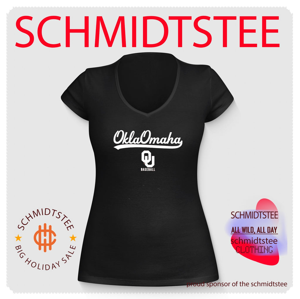 Oklahoma Baseball OklaOmaha logo shirt