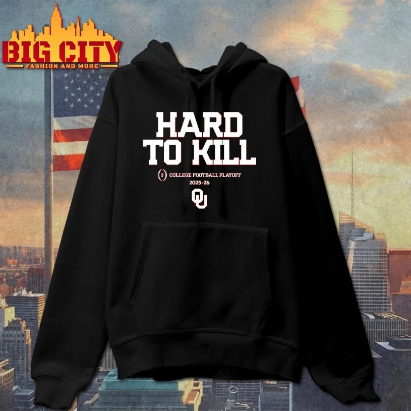 Oklahoma Sooners Hard to kill 2025 CFB Team Slogan shirt