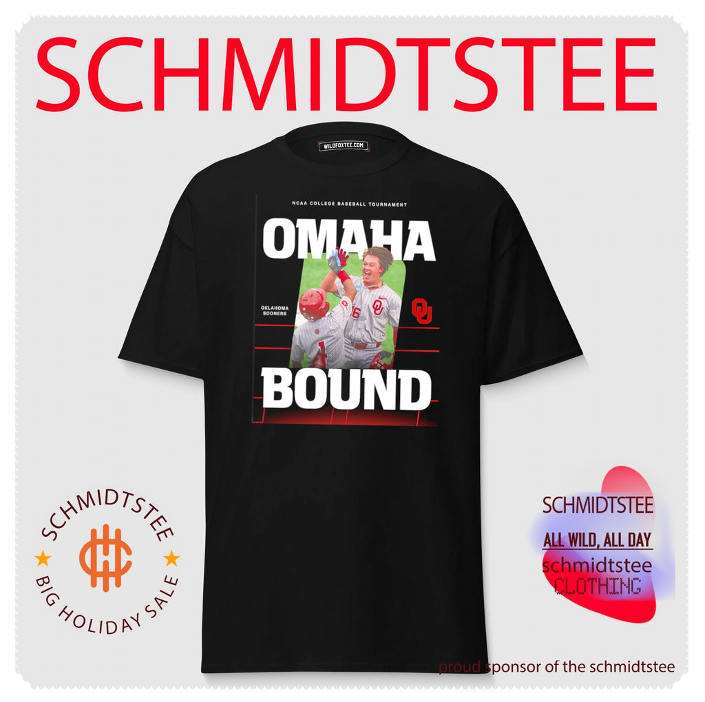 Oklahoma Sooners NCAA College Baseball Tournament Omaha Bound shirt