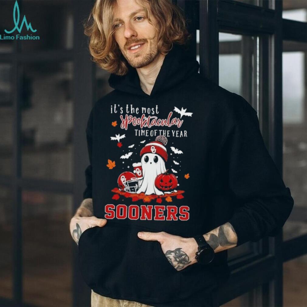 Oklahoma Sooners NCAA Halloween Ghost 2026 It’s the most spooktacular time of the year T Shirt