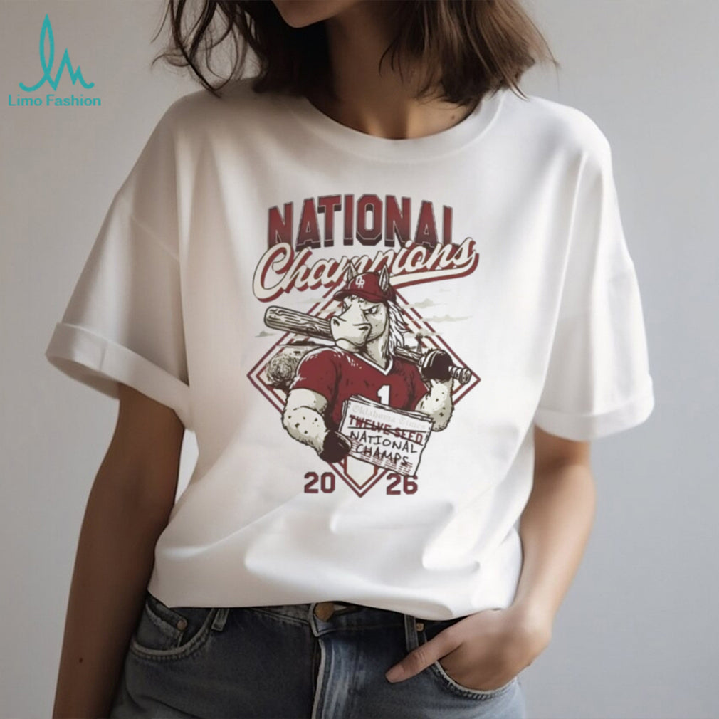 Oklahoma Sooners National Champs T Shirt