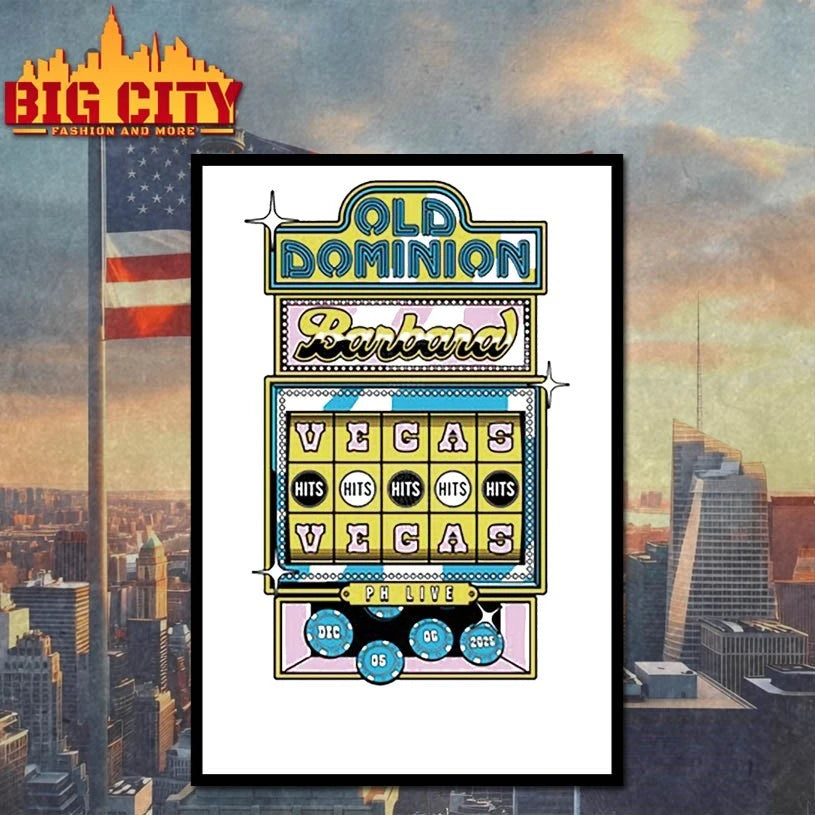 Old Dominion Planet Hollywood Las Vegas NV Dec 5 2025 shirt