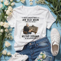 Old Man Military Dioramas Hobbyist Seventy Birthday Shirt