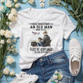 Old Man RC Airplanes Flies In Sixties Vintage Shirt