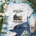 Old Man Scale Model Airplane Builder Seventy Shirt