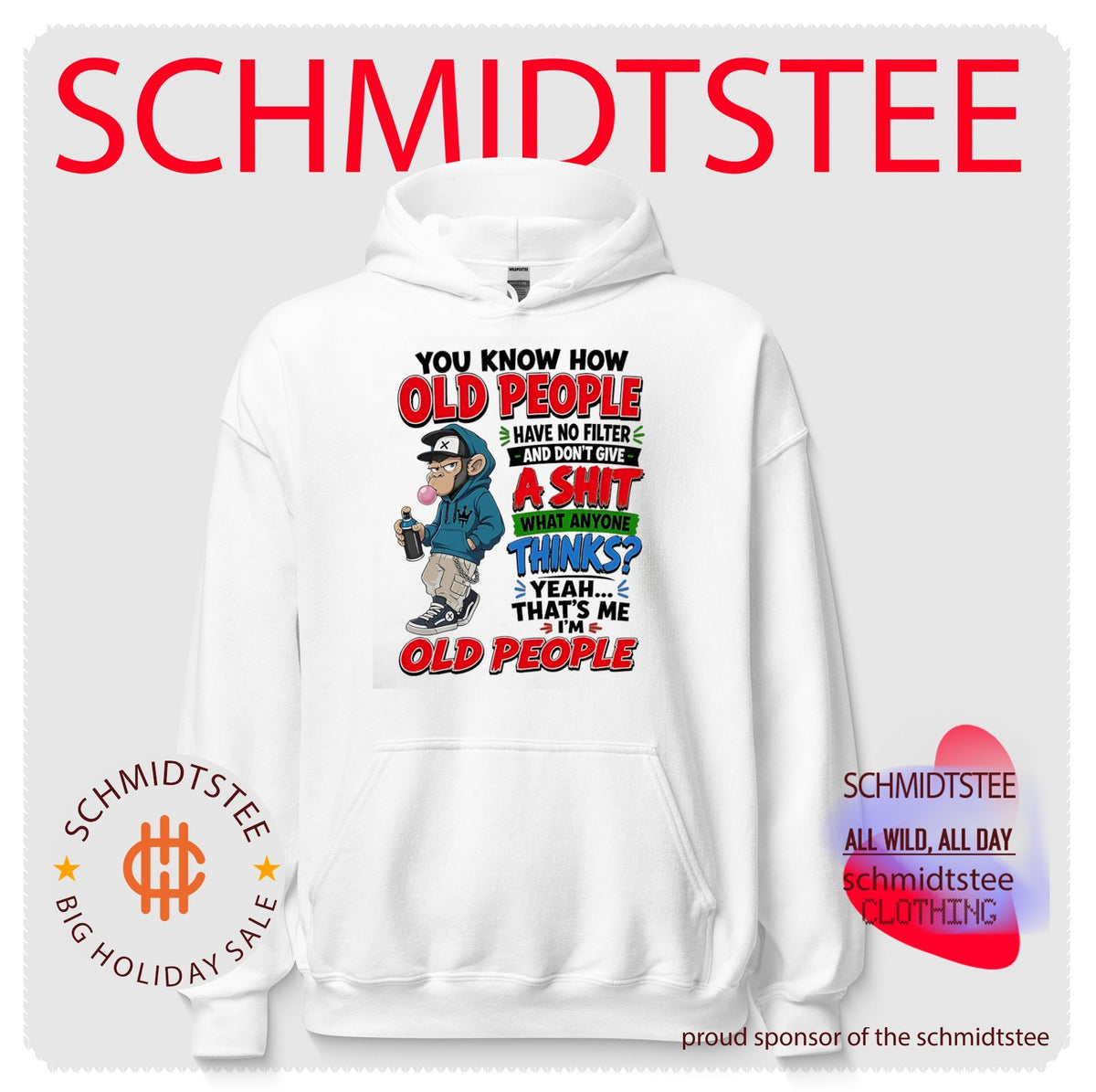 Old People Have No Filter and Don’t Give a Shit What Anyone Thinks shirt