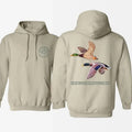 Old Road Clothing Co Hoodie - Majestic Mallard Design Featuring Vibrant Duck Graphics, camo country hoodies, Perfect for...