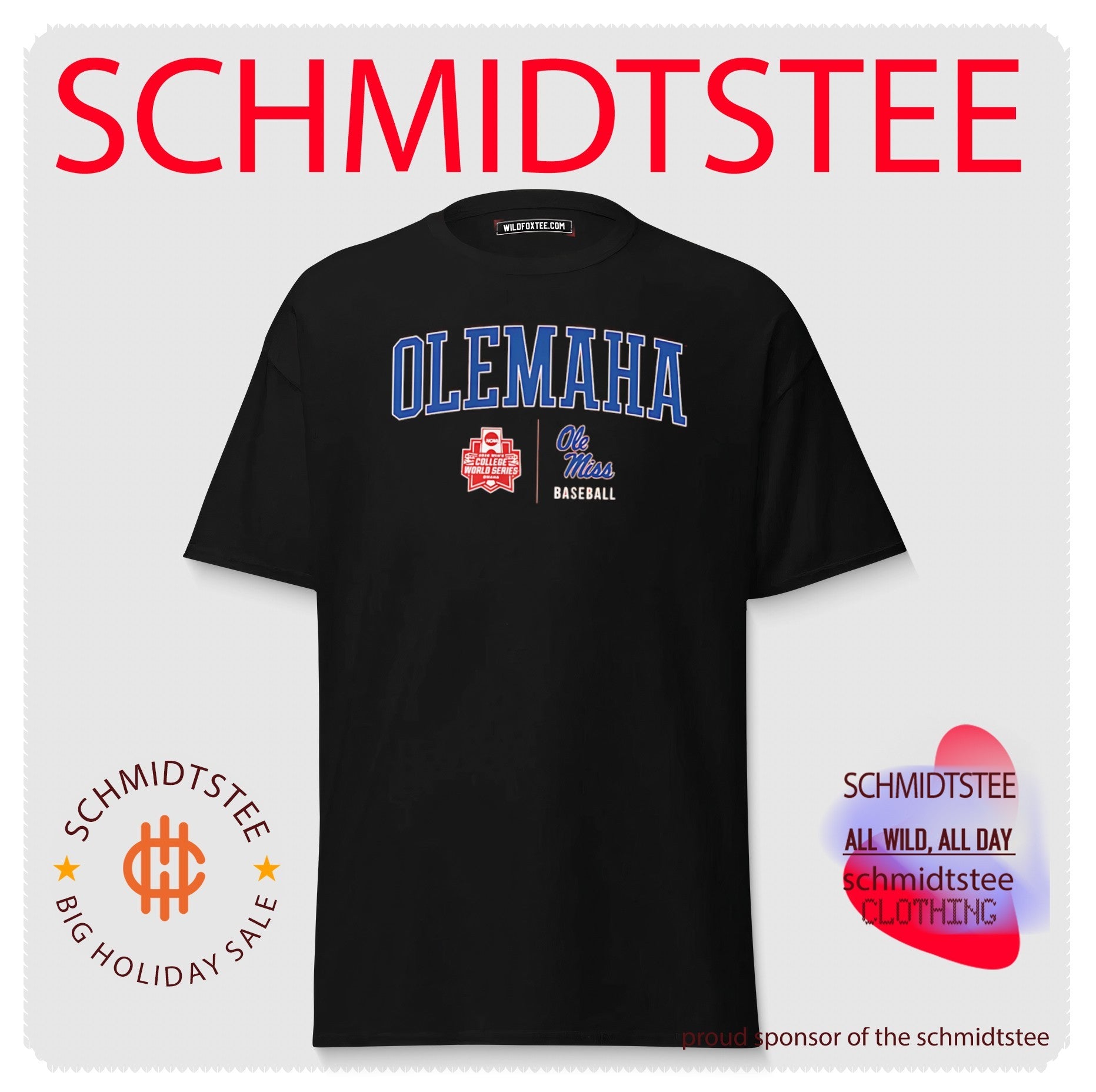 Ole Miss Baseball OleMaha 2026 CWS shirt