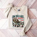 On Mallard On Gadwall Christmas Shirt, Funny Duck Hunting Santa Design, Outdoor Waterfowl Hunting Top, Sportsman...