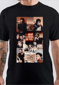 One Direction Black T-Shirt Hoodie, Sweatshirt | PureTeeCo.com