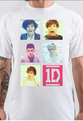 One Direction White T-Shirt Style003 Hoodie, Sweatshirt | PureTeeCo.com