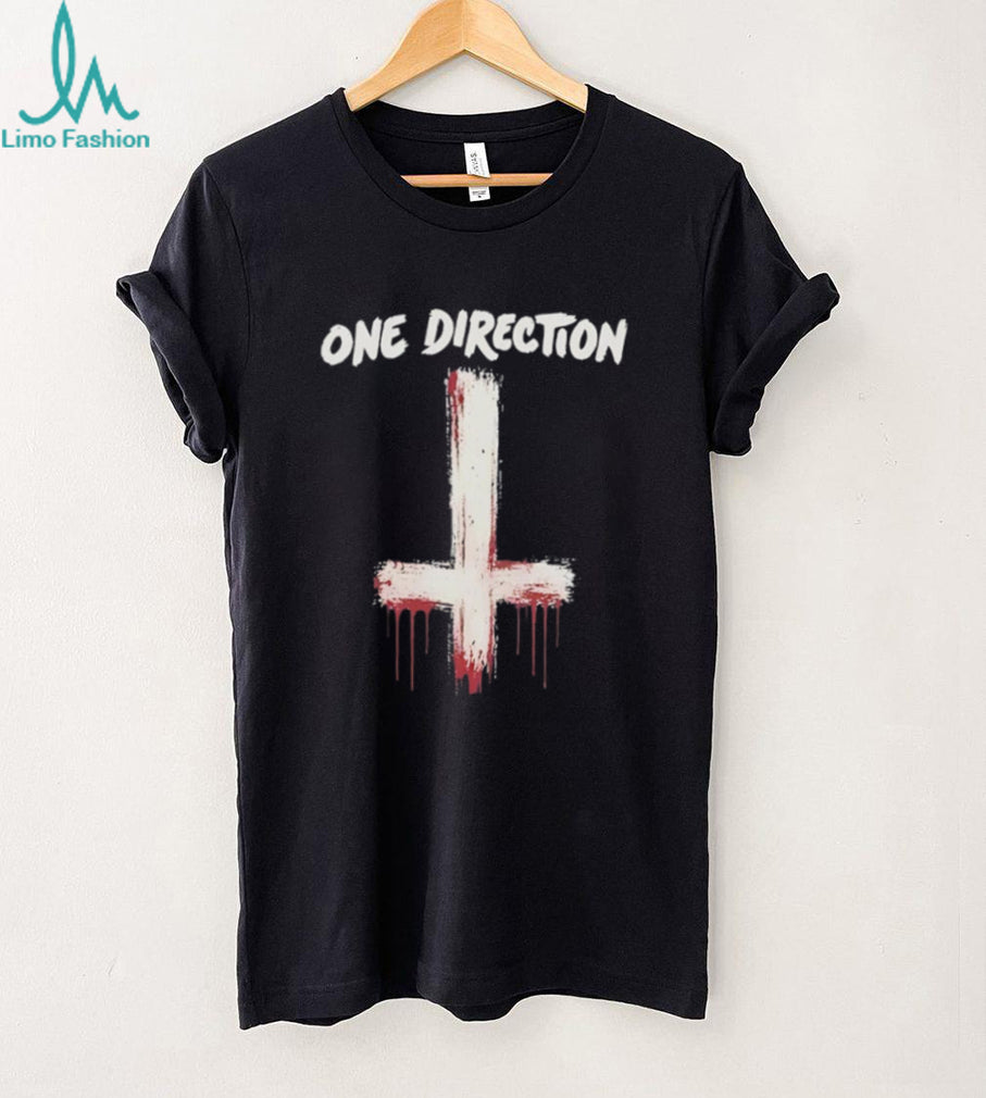 One Direction upside down cross shirt