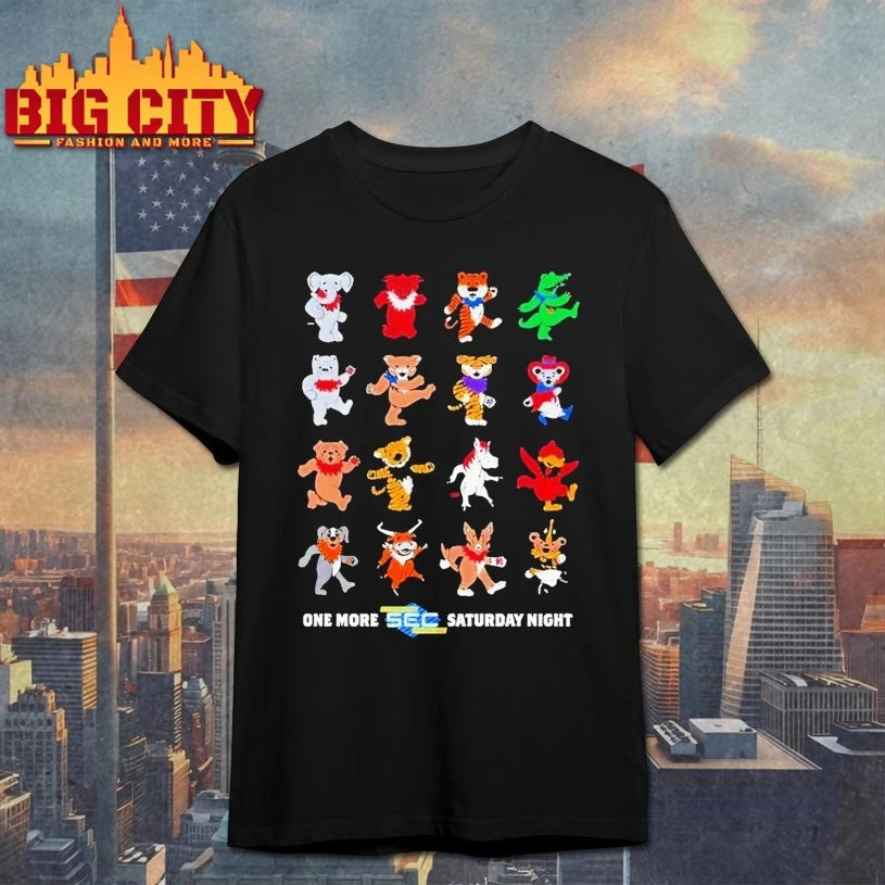 One More Sec Football Saturday Night Grateful Dead shirt