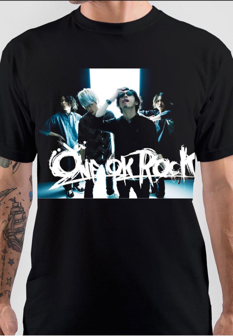 One Ok Rock Black T-Shirt Hoodie, Sweatshirt | PureTeeCo.com