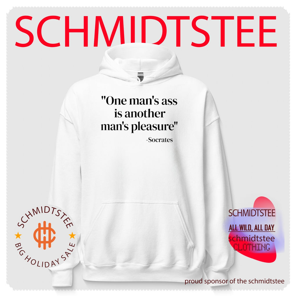 One man’s ass is another man’s pleasure Socrates shirt