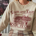 Onyx Storm , Fourth Wing Crewneck Sweater, Tomes and Tales Book Store , Scribe Quadrant Merch, Quest Squad, Dragon Rider...