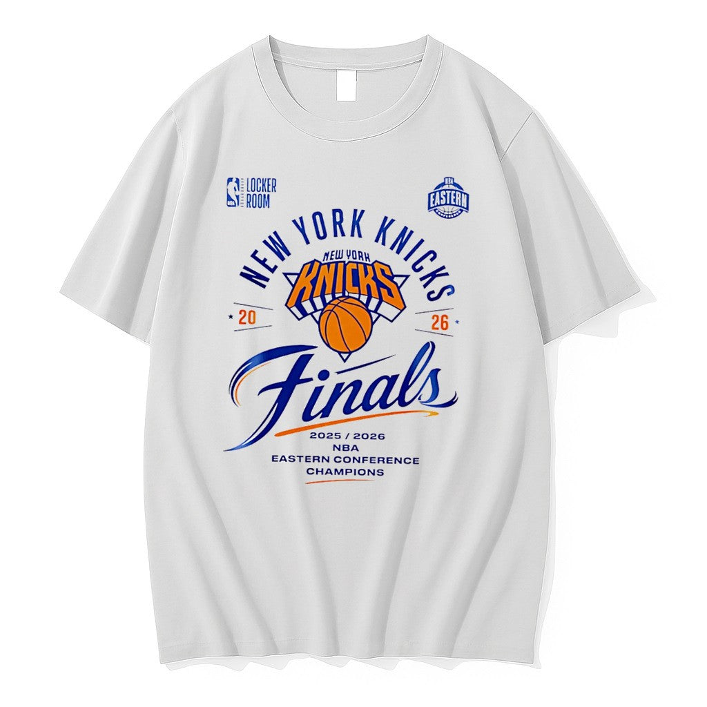 Original 2025 26 Eastern Conference Champions New York Knicks Finals Locker Room Tee Tshirts