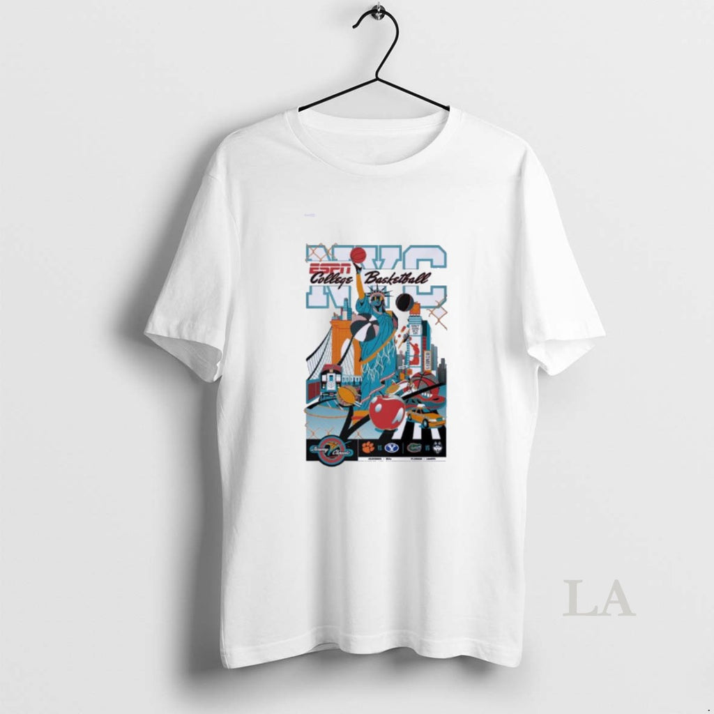 Original 2025 Jimmy V Classic 4 Team Basketball T-Shirts, Hoodie, Sweatshirt | PureTeeCo.com