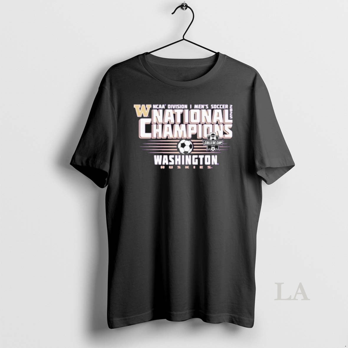 Original 2025 Ncaa Mens Soccer National Champions Washington Huskies T-Shirts, Hoodie, Sweatshirt | PureTeeCo.com