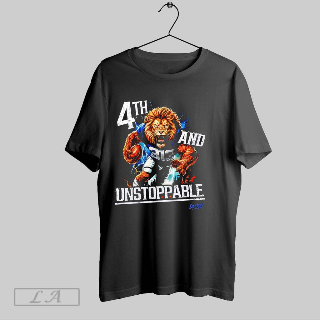 Original 4th And Unstoppable Detroit Football