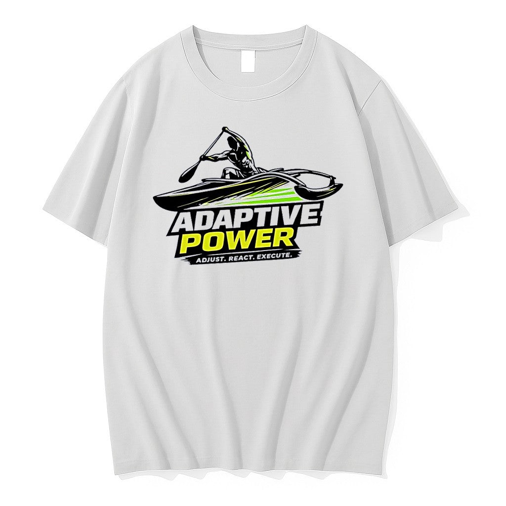 Original Adaptive Power Outrigger Paddler Kayak Adjust React Execute 2026 Watersports White Tshirts