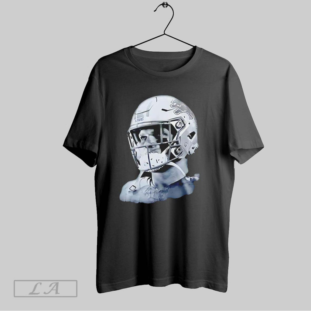 Original Aidan Hutchinson Detroit Lions Charcoal House Of Hutch Game Face