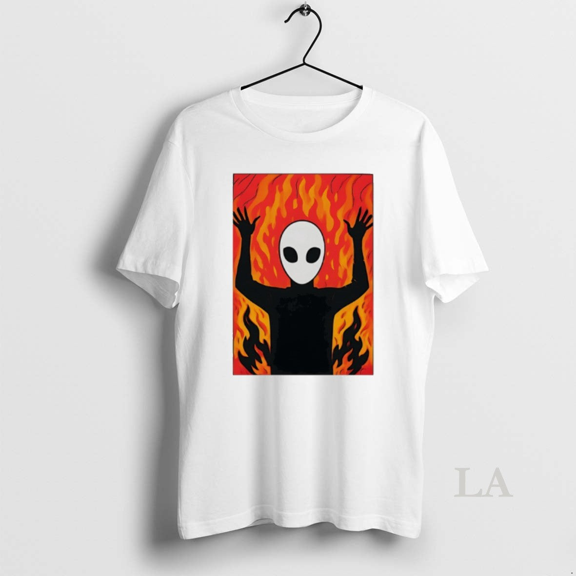 Original Alien Fire Meme T-Shirts, Hoodie, Sweatshirt | PureTeeCo.com