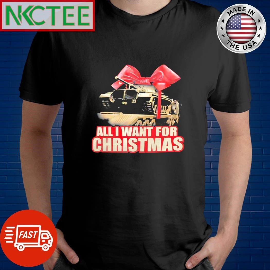 Original All I want for Christmas tank shirt