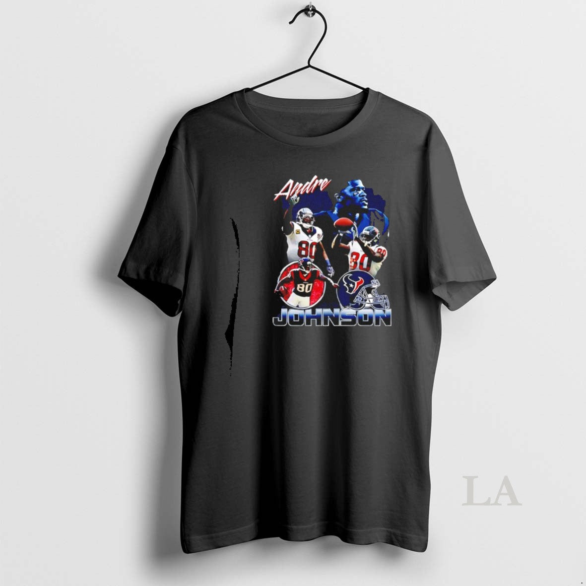 Original Andre Johnson Houston Texans Player Collage T-Shirts, Hoodie, Sweatshirt | PureTeeCo.com