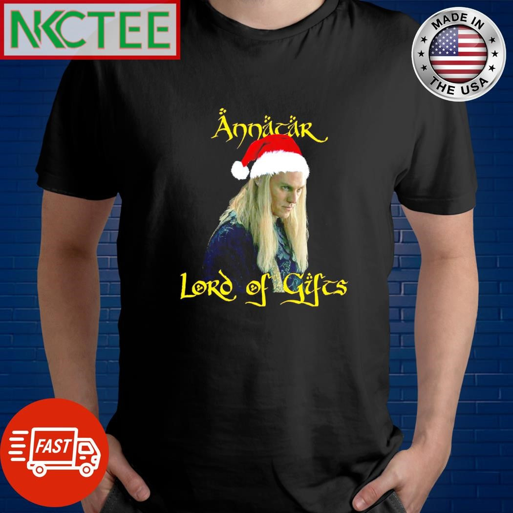 Original Annatar Lord of gifts Christmas hat shirt