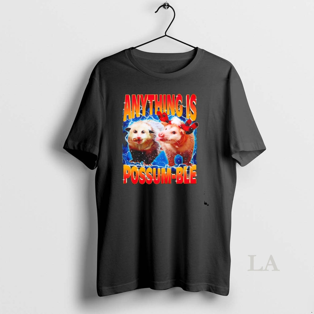 Original Anything Is Possum Ble Christmas 2025 Funny T-Shirts, Hoodie, Sweatshirt | PureTeeCo.com