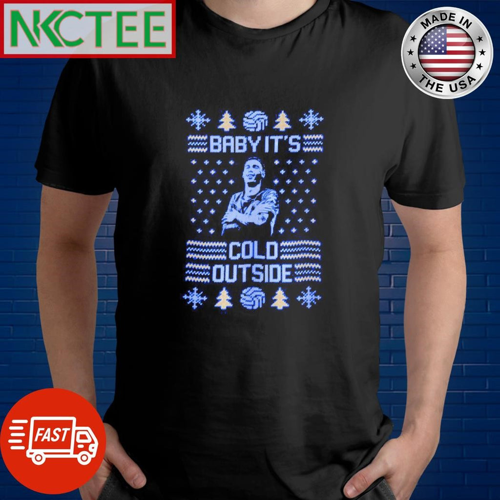 Original Baby it’s COLD Cole Palmer ugly Christmas shirt