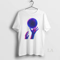 Original Basketball Hands Neon Vaporwave Graphic T-Shirts, Hoodie, Sweatshirt | PureTeeCo.com
