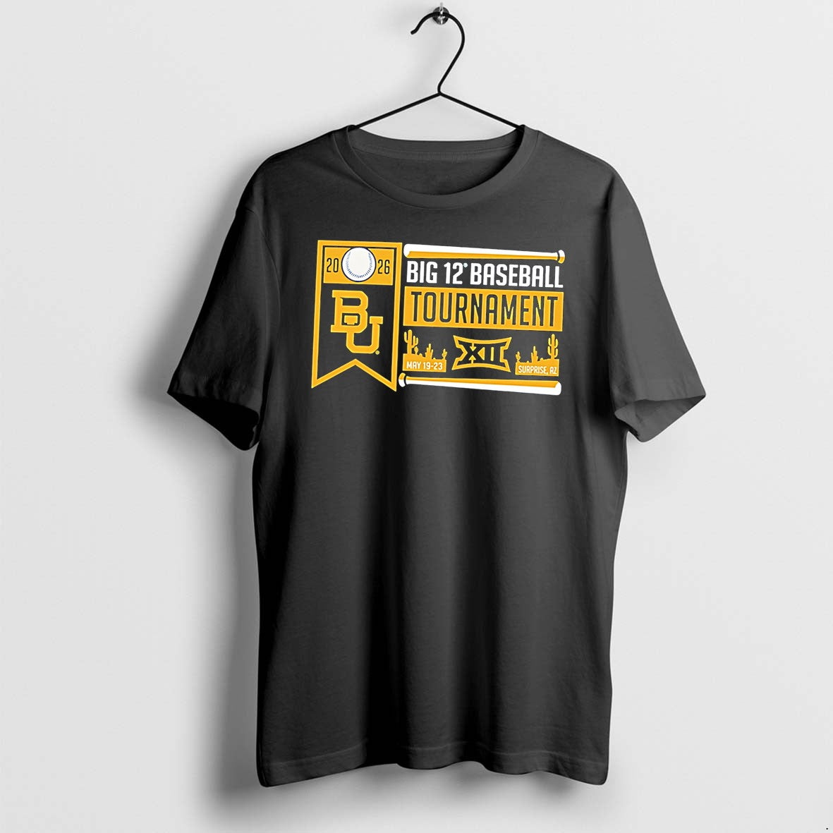 Original Baylor Bears 2026 Big 12 Baseball Tournament Participant Tee Tshirts