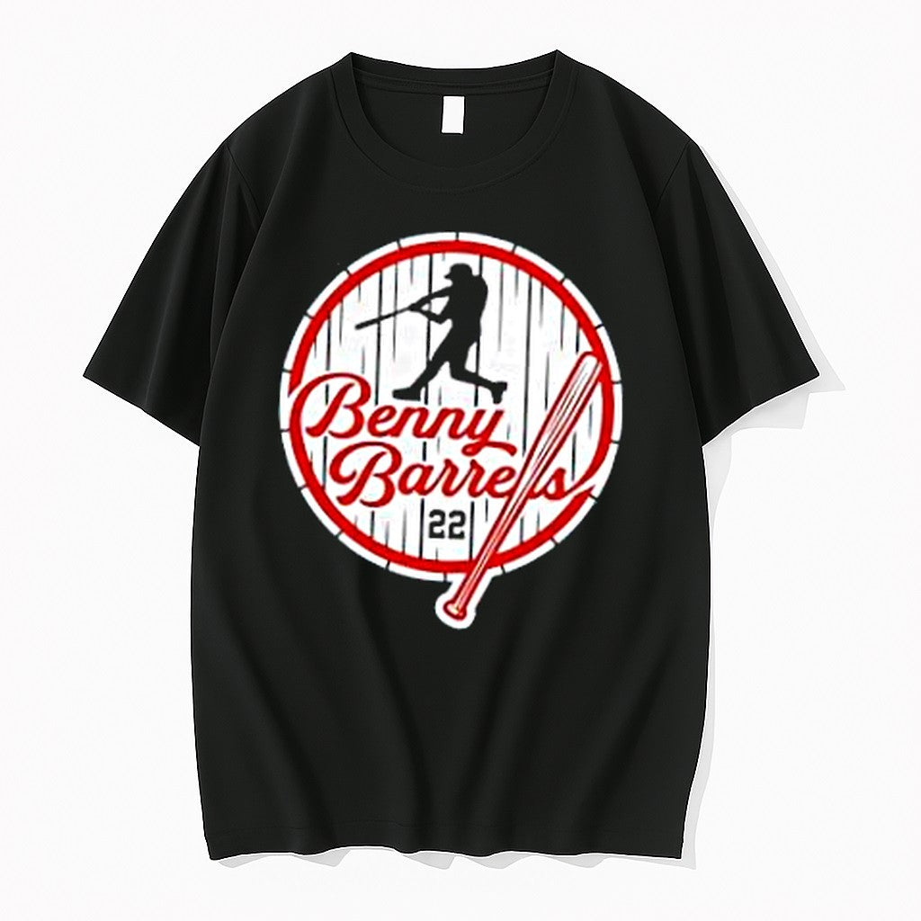 Original Ben Rice Benny Barrels 22 Logo Tshirts Jpg