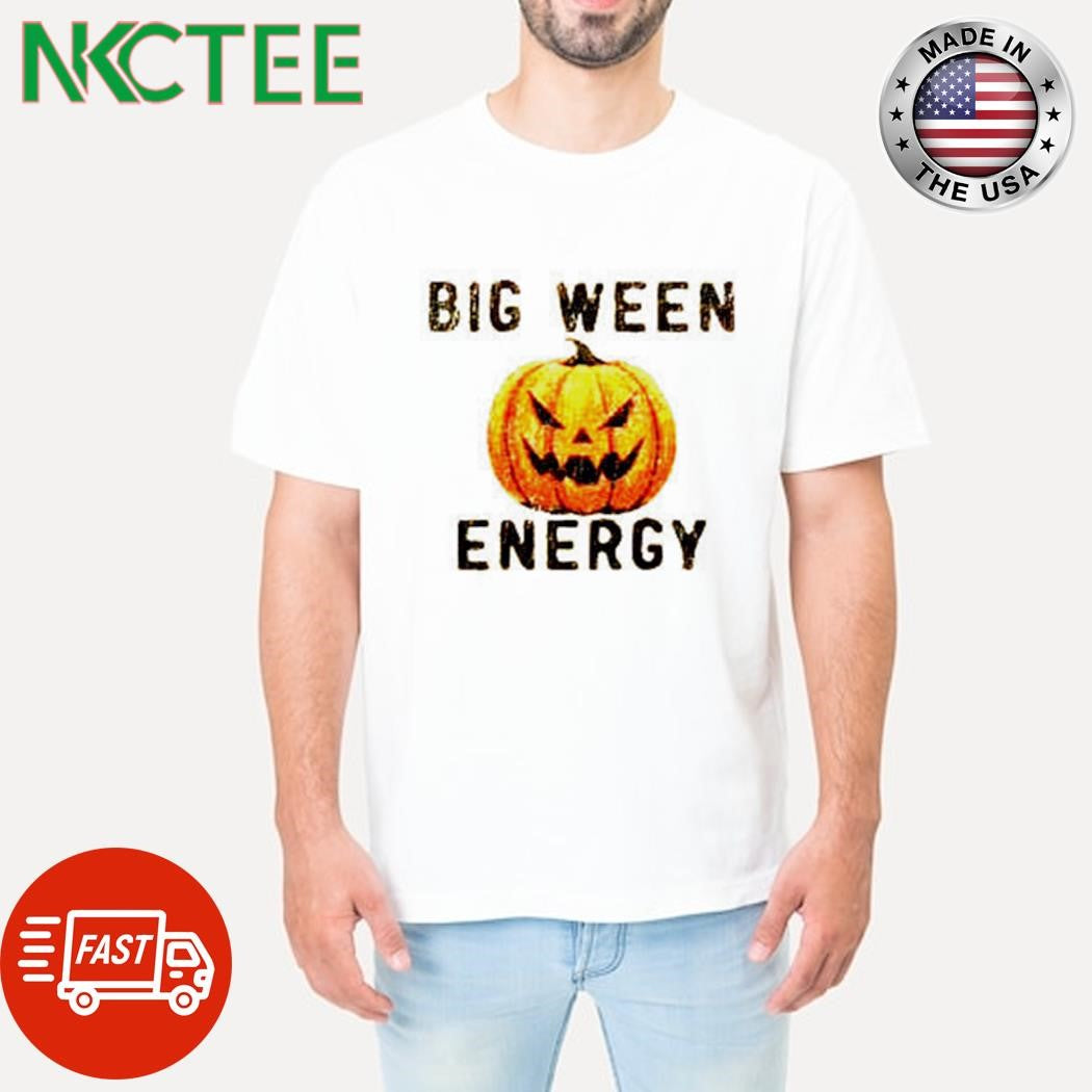Original Big ween energy pumpkin Halloween shirt