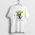 Original Black Cat I Work At Dollar General Its Fine Everything Is Fine T-Shirts, Hoodie, Sweatshirt | PureTeeCo.com