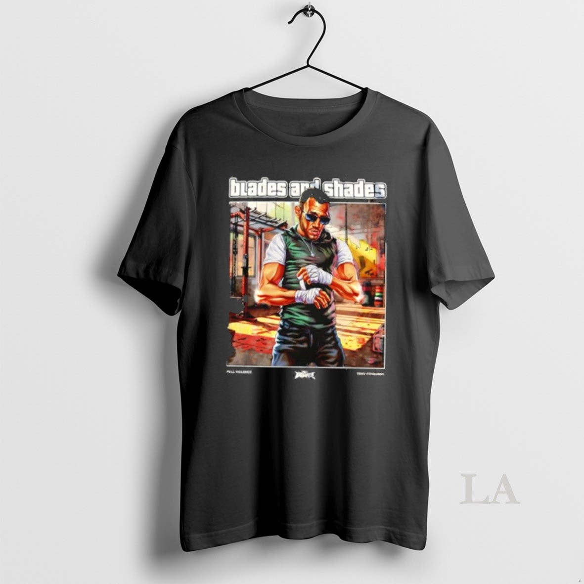 Original Blades And Shades Tony Ferguson T-Shirts, Hoodie, Sweatshirt | PureTeeCo.com