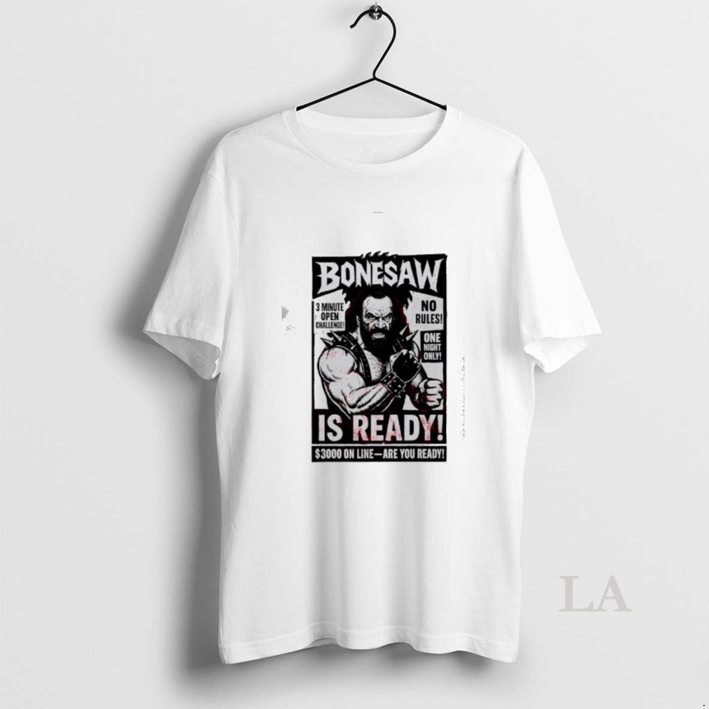 Original Bonesaw Is Ready Vintage Wrestling One Night Only T-Shirts, Hoodie, Sweatshirt | PureTeeCo.com
