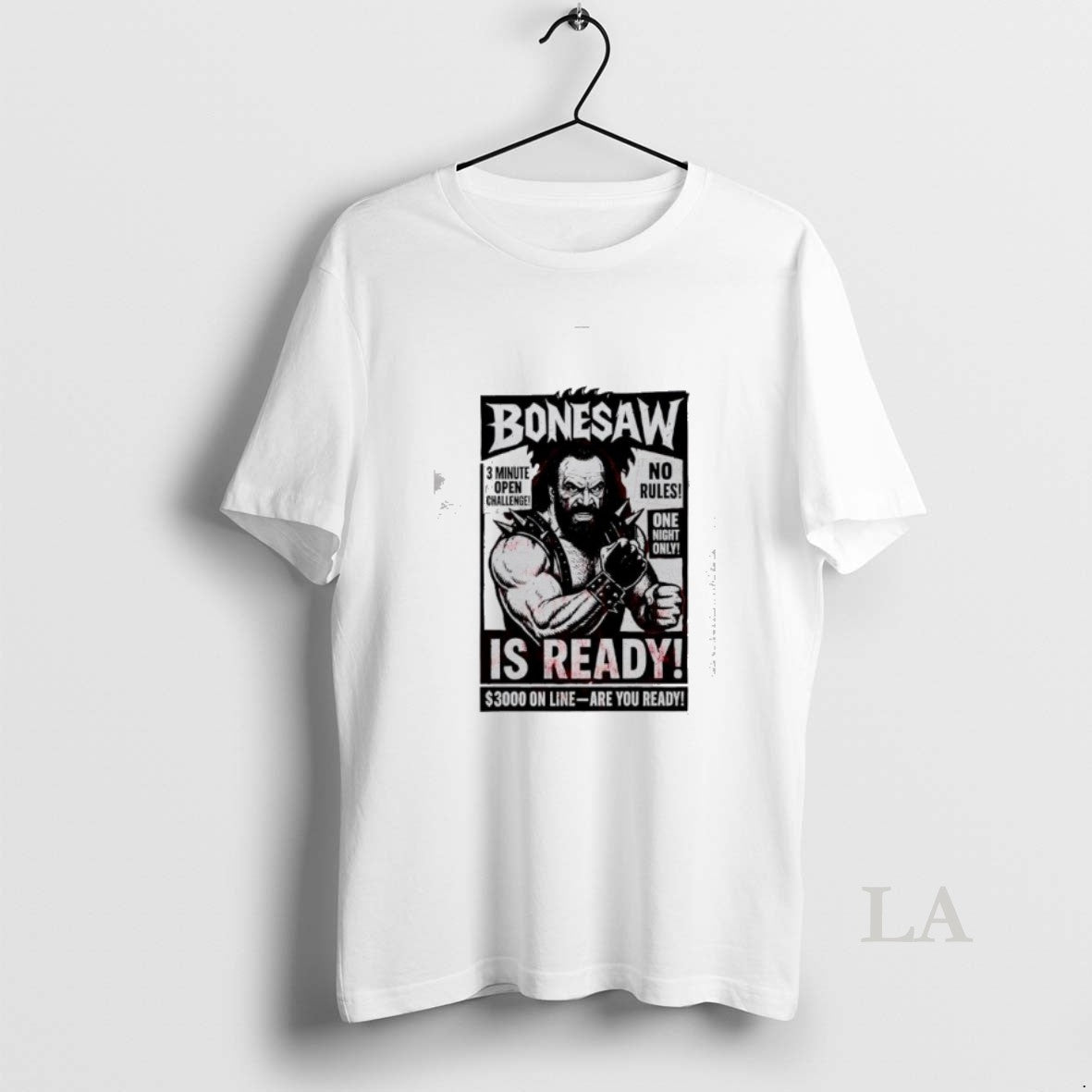Original Bonesaw Is Ready Vintage Wrestling One Night Only T-Shirts, Hoodie, Sweatshirt | PureTeeCo.com
