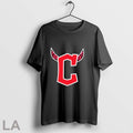 Original Cle Till I Die C Horns Logo Graphic