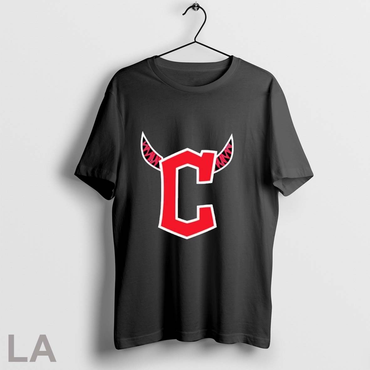 Original Cle Till I Die C Horns Logo Graphic