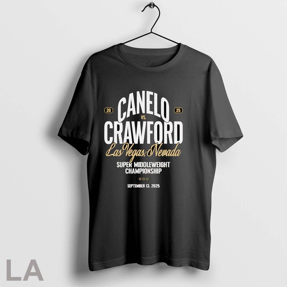 Original Canelo Vs Crawford Super Middleweight Championship