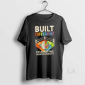 Original Captain Autism Built Different Celebrating Neurodiversity T-Shirts, Hoodie, Sweatshirt | PureTeeCo.com