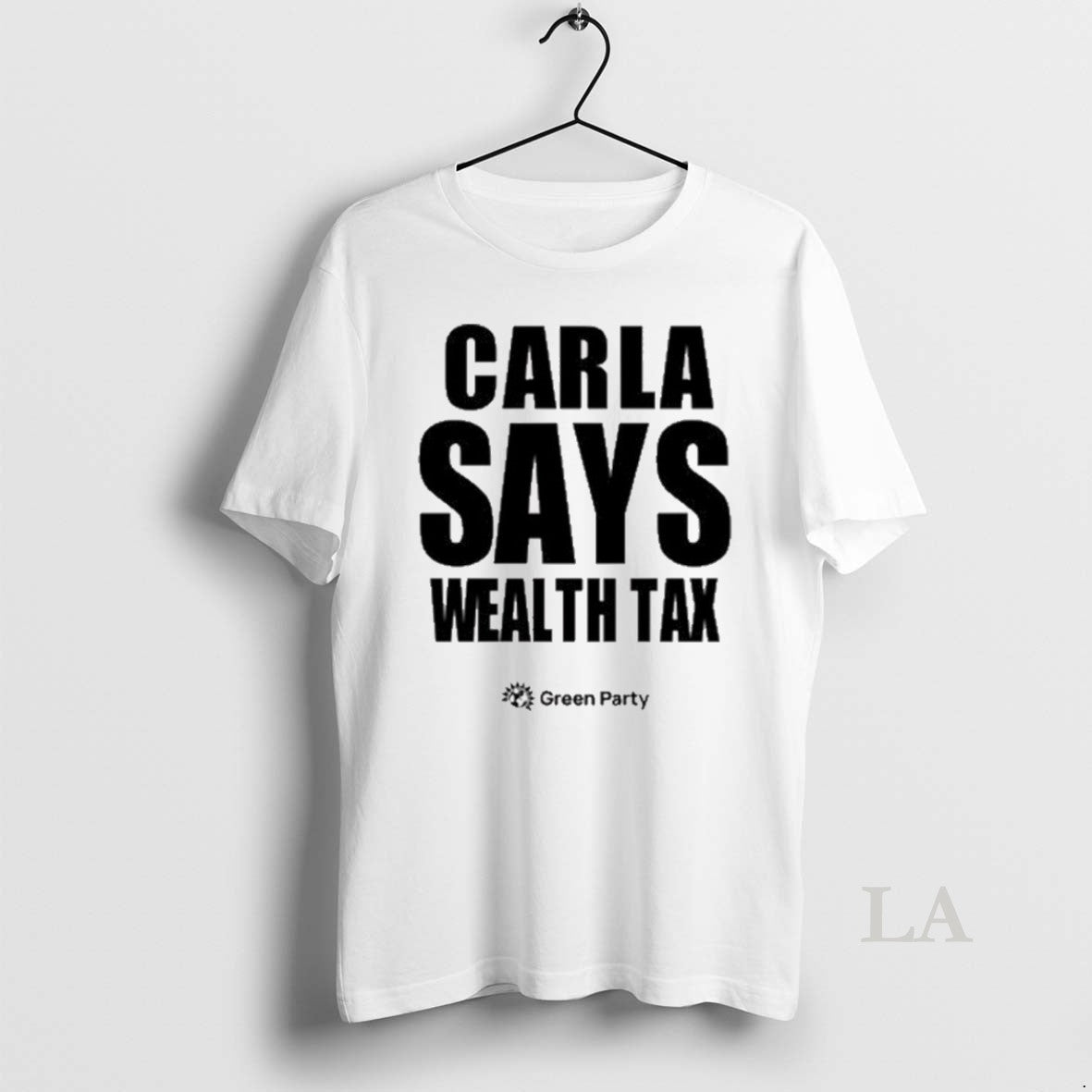Original Carla Says Wealth Tax Green Party 2025