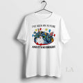 Original Cat Ive Seen My Future 2026 And Its So Bright Circle T-Shirts, Hoodie, Sweatshirt | PureTeeCo.com