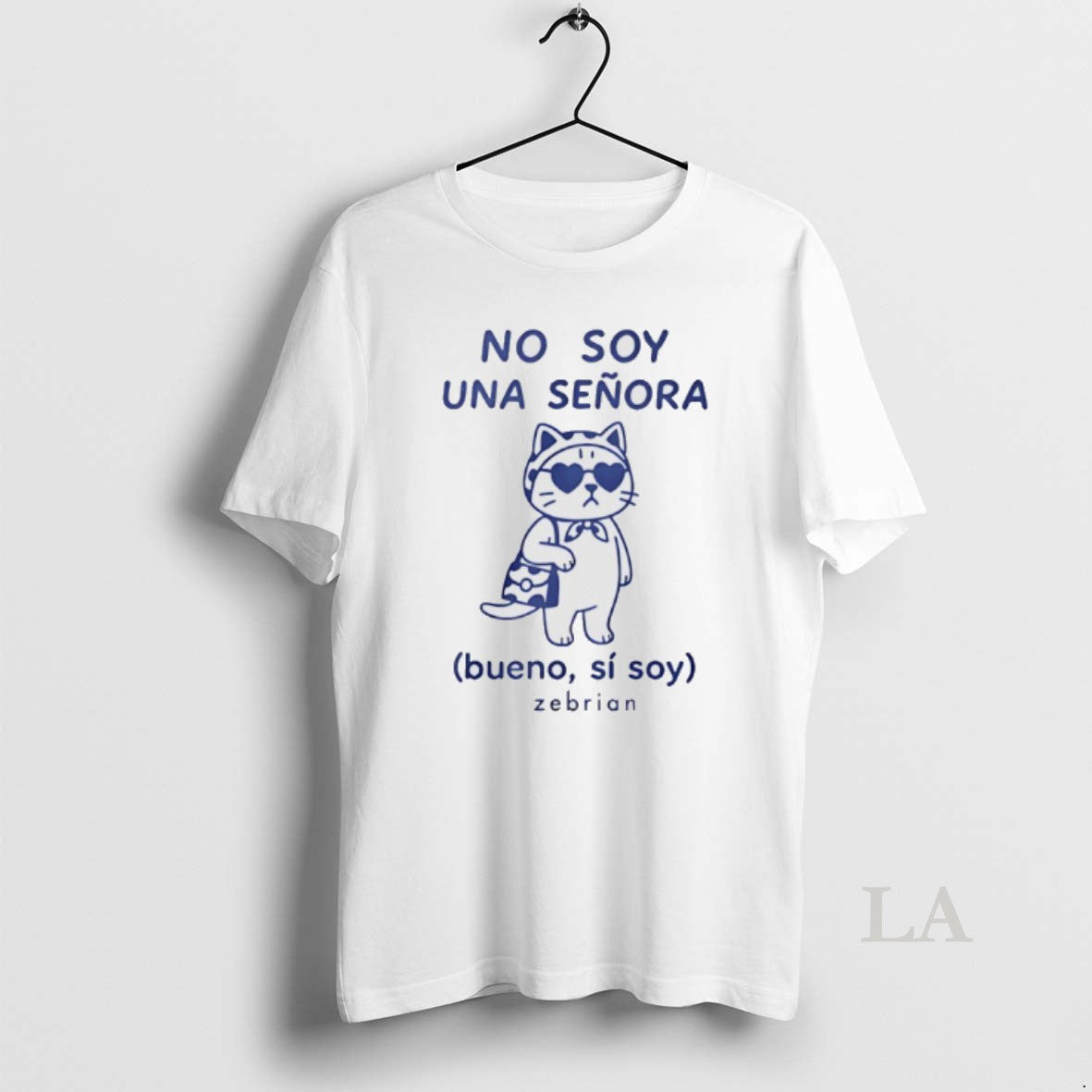Original Cat No Soy Una Senora Bueno Si Soy Zebrian T-Shirts, Hoodie, Sweatshirt | PureTeeCo.com