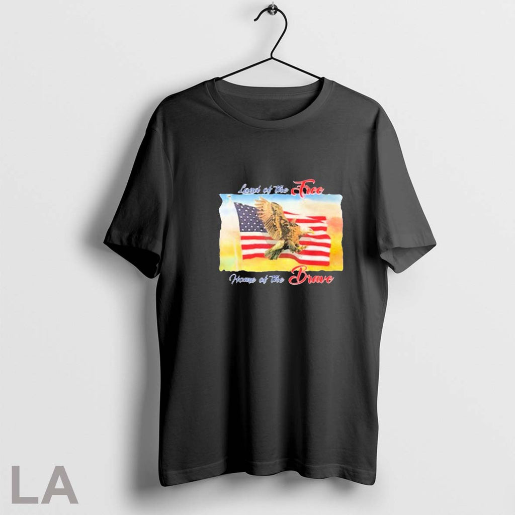 Original Charlie Kirk Land Of The Free Home Of The Brave American Flag