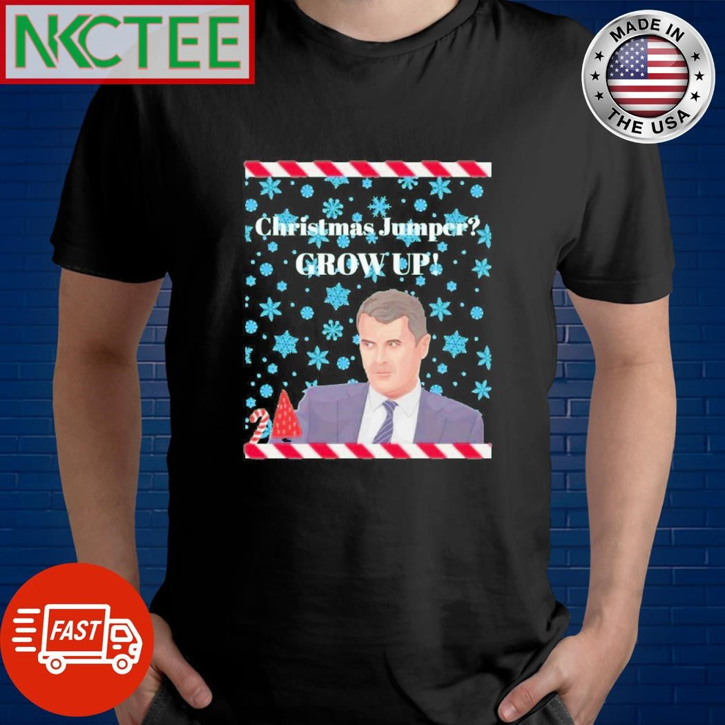 Original Christmas Jumper Grow up snow shirt