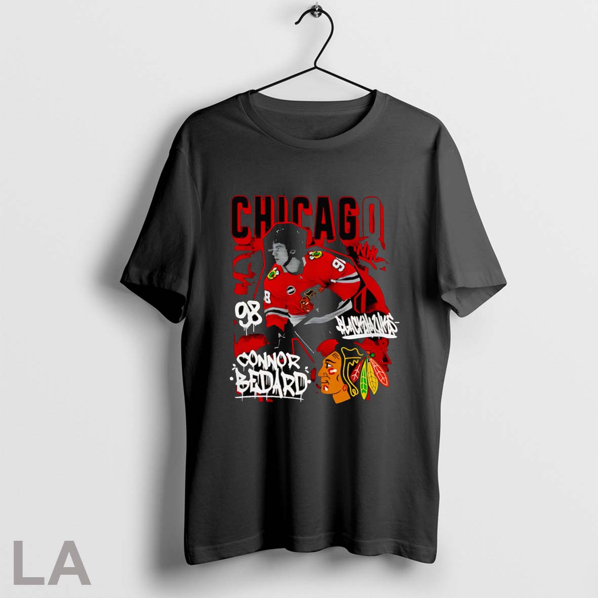 Original Connor Bedard Chicago Blackhawks Reel Graphic